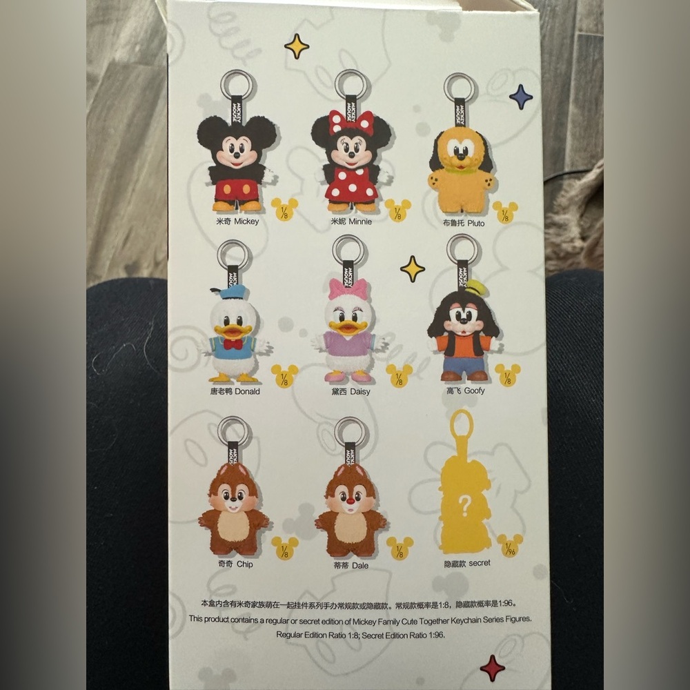 Disney Mickey Family Keychain Authenic Minnie Mouse - Picture 3 of 5